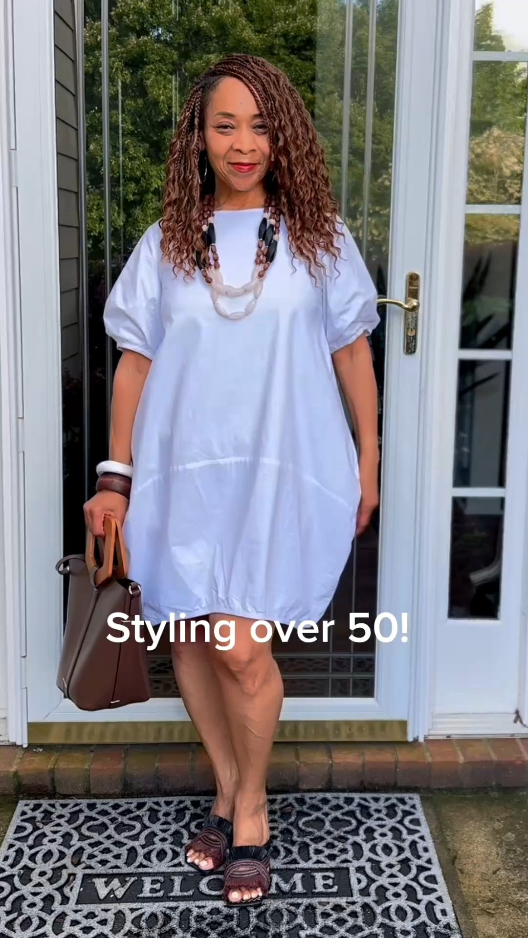 Adding the right accessories will give you an unforgettable look! 
These statement sandals from @dillards was the icing on the cake!  It is super comfortable and stylish.  They run a bit large.  I normally wear an 8 or 8 1/2 .  I had to size down to an 7 1/2.  Click the link to shop the sandal.
Dress@otbfashions
Jewelry @TJ Maxx 
Handbag @Zara (old)

#LTKootd #LTKgrwm #LTKOver40