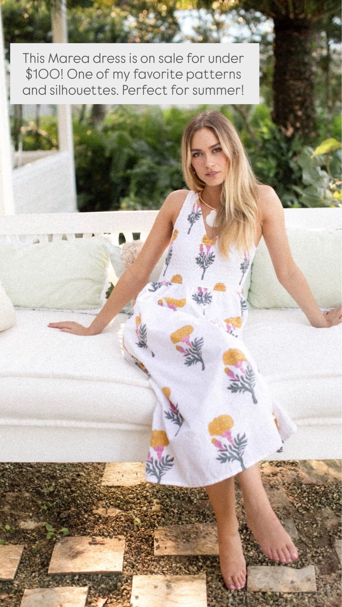 This Marea dress is on sale for under $100! One of my favorite patterns and silhouettes. Perfect for summer!

#LTKootd #LTKSaleAlert #LTKdayinmylife