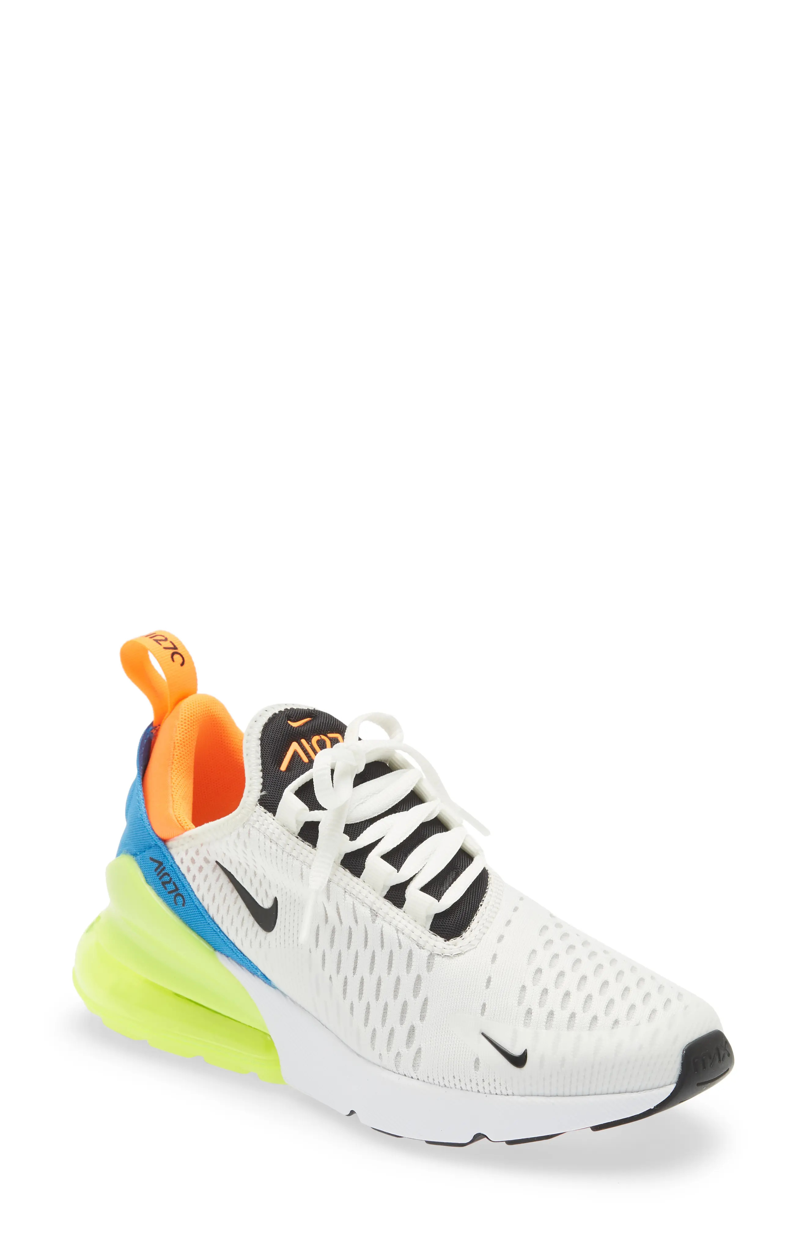 Nike Air Max 270 Extreme Sneaker in White /Black White Volt at Nordstrom, Size 5 | Nordstrom