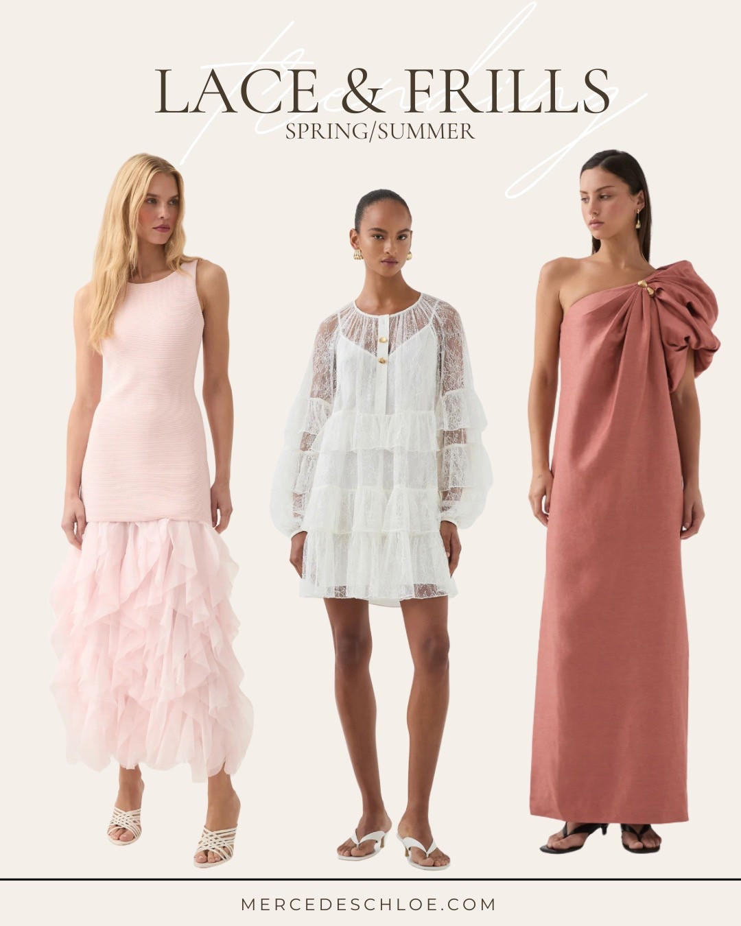 Loving these lace flowy dresses perfect for spring/summer 

#LTKParties #LTKWedding #LTKSeasonal