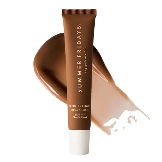 Summer Fridays Lip Butter Balm - Hot Cocoa (sheer warm chocolate) - 0.5 oz / 15 g ~ LIMITED EDITI... | Amazon (US)