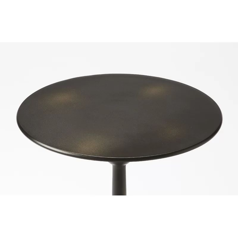 Derrell Iron Pedestal End Table | Wayfair North America