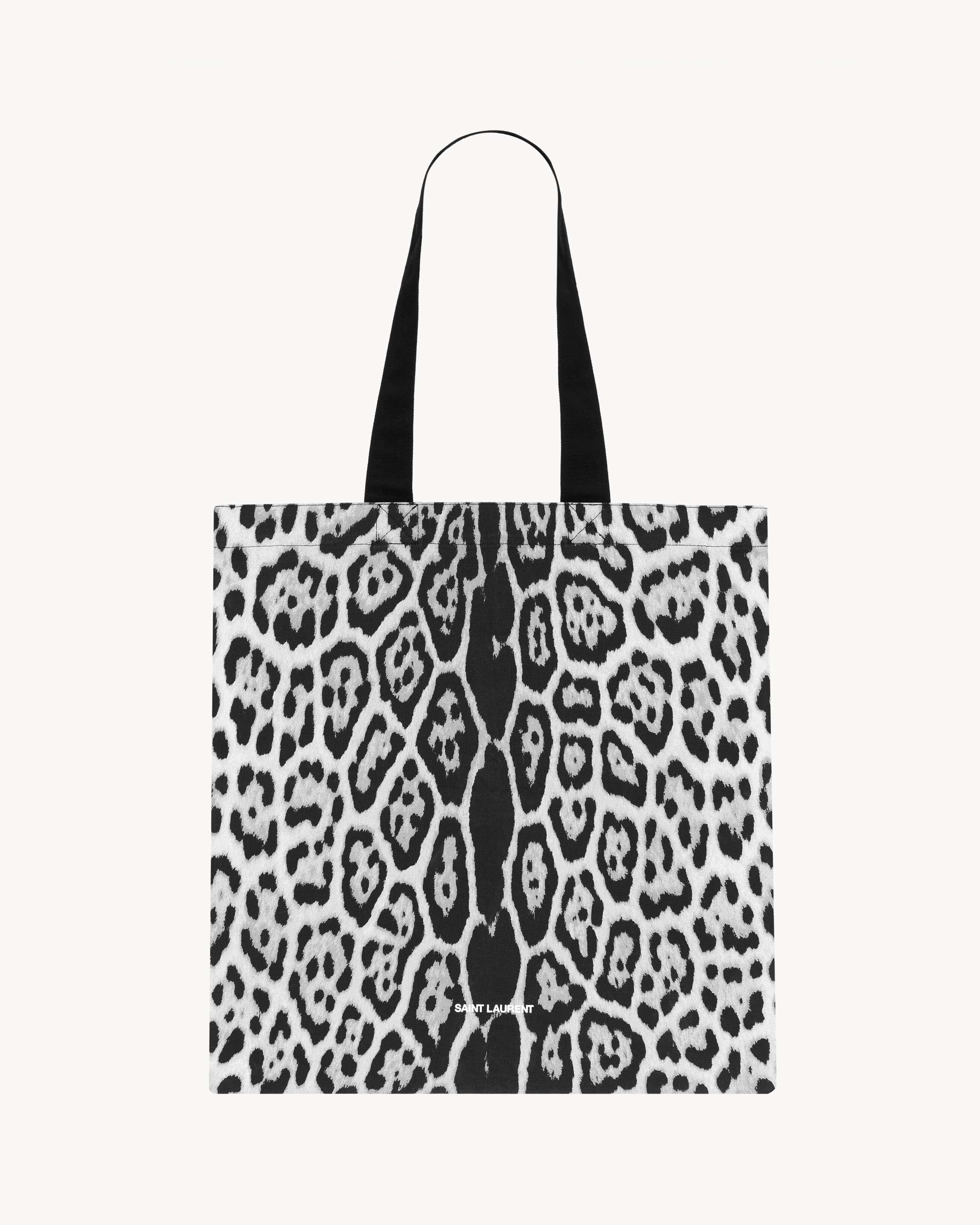 LEOPARD TOTEBAG in Black | Saint Laurent | YSL EN-US | Saint Laurent Inc. (Global)
