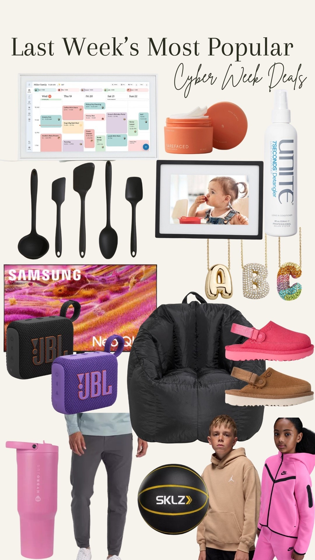Most popular Black Friday deals for the family, kids, husband, her, home, grandma, for her, for him, skylight, ugh, tv deal, Nike

#LTKGiftGuide #LTKKids #LTKCyberWeek