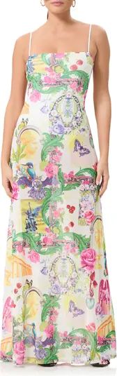 Shea Floral A-Line Maxi Dress | Nordstrom