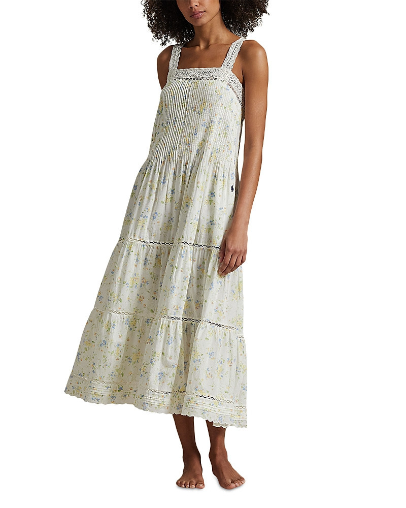 Polo Ralph Lauren Lace Trim Sleep Dress | Bloomingdale's (US)