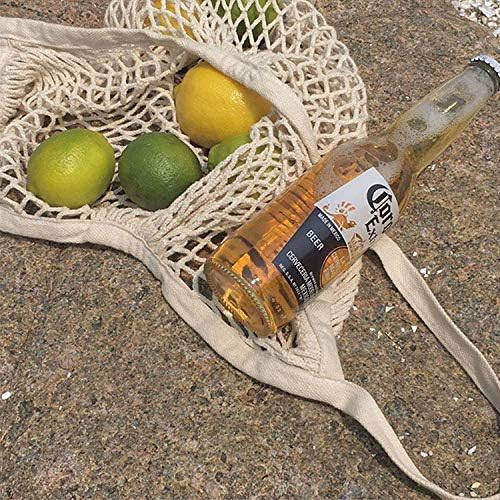 HotShine Mesh Bags Reusable Cotton Mesh Grocery Bags - 100% Cotton | Net Cotton String | Shopping Ba | Amazon (US)