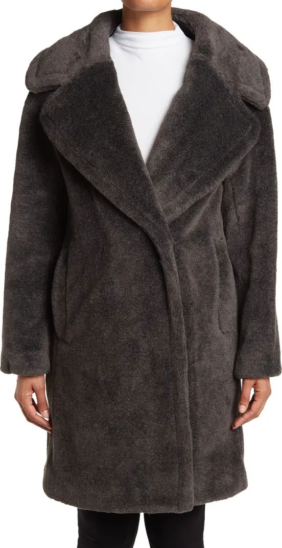 DONNA KARAN Faux Fur Coat | Nordstromrack | Nordstrom Rack