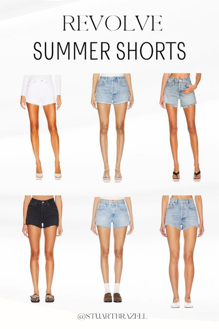 Summer shorts from revolve, denim shorts for summer, summer fashion finds 

#LTKStyleTip