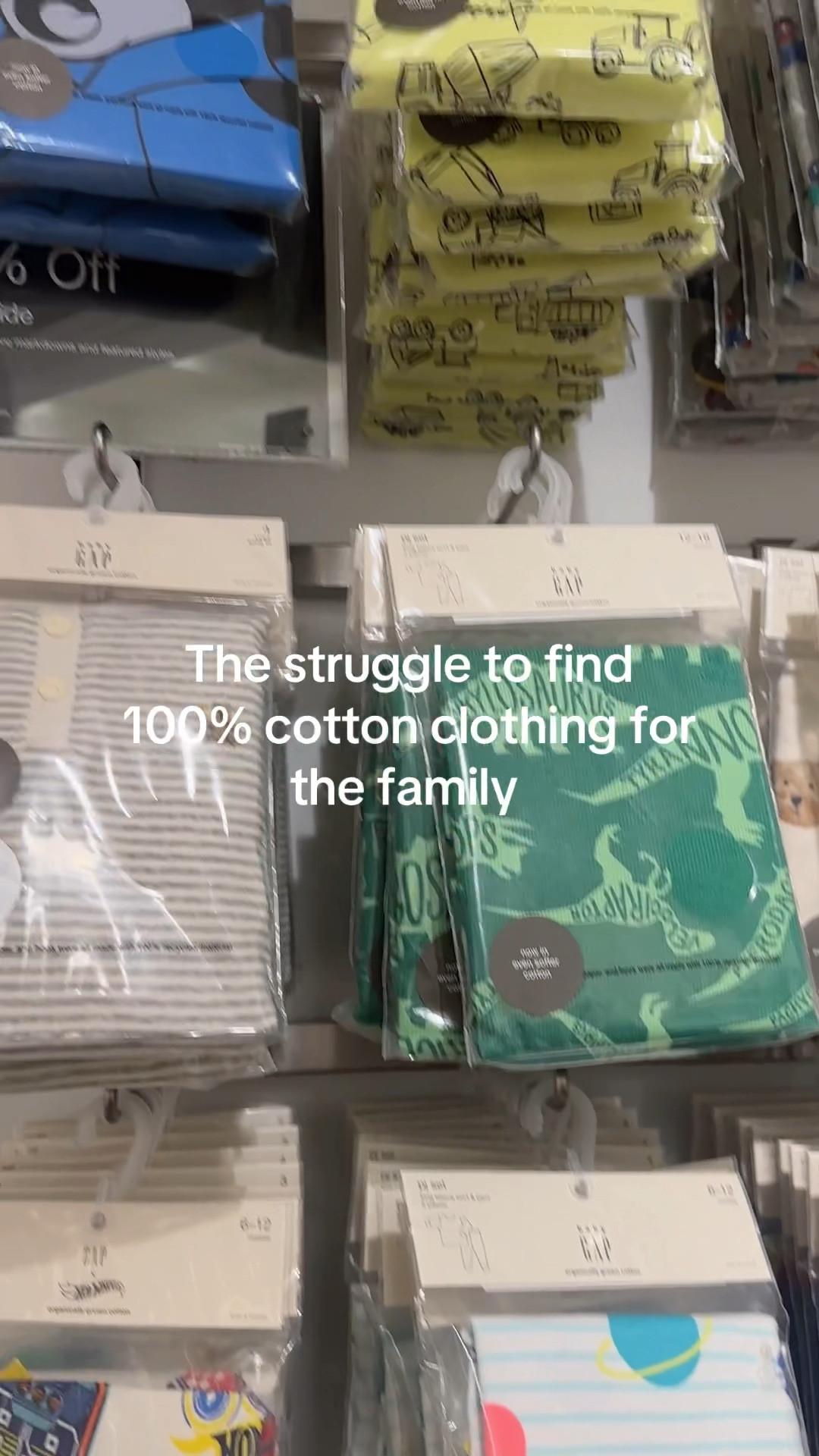 In my buying only 100% cotton clothing for my family era 💛 checking the labels constantly 

#LTKSpringSale #LTKKids #LTKWatchNow