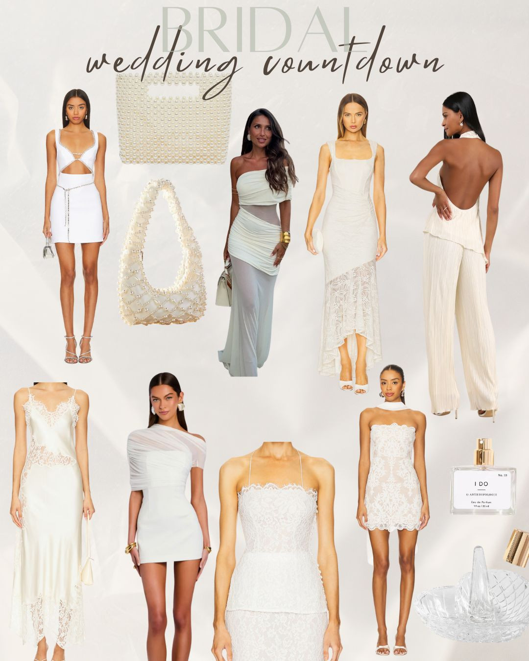  bridal, white outfit, white dress, white purse, white clutch, pearl purse, pearl clutch, bachelorette, rehearsal dinner, engagement photos, bridal dresses

 

#LTKootd #LTKWedding