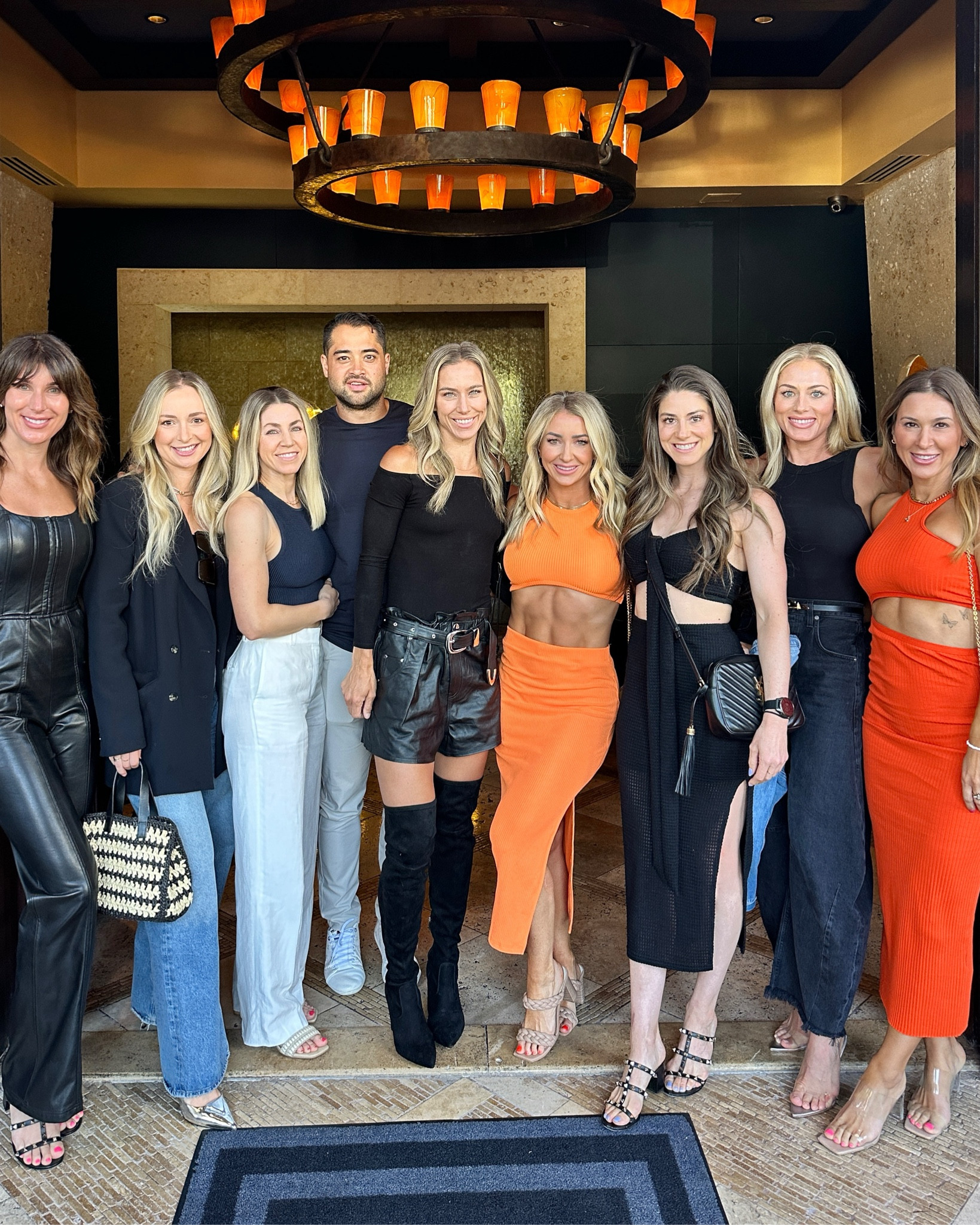 You’ll never guess the price of this orange two piece set! Perfect for hot summer evenings!