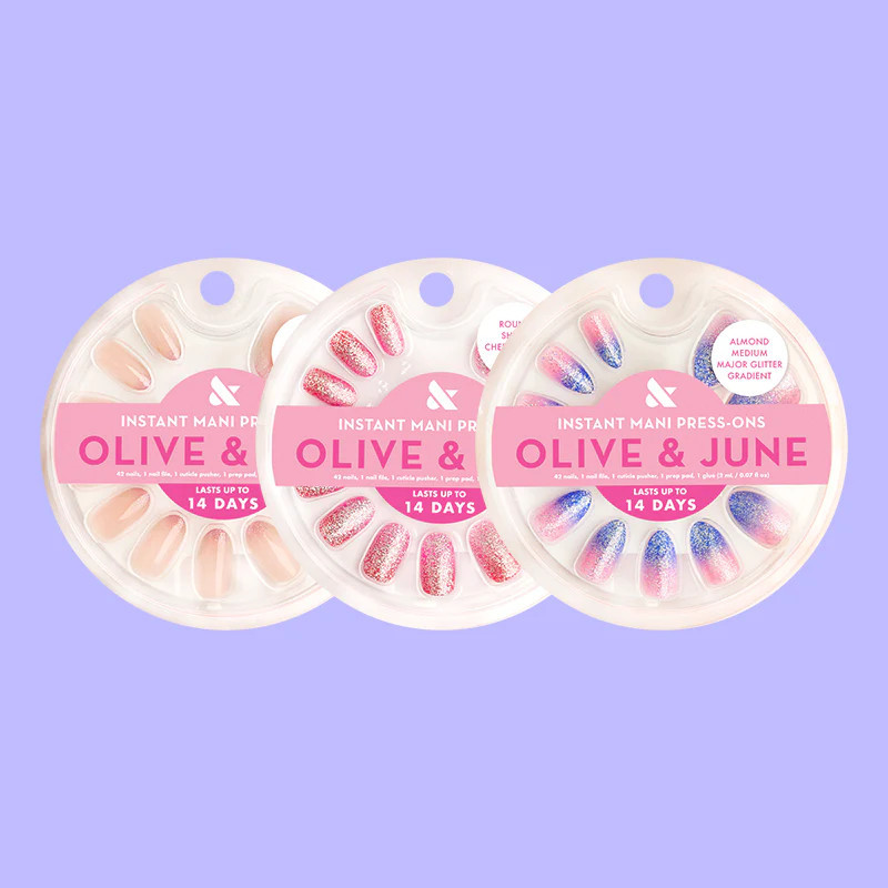 Flash Glitter Press-On Set | Olive & June