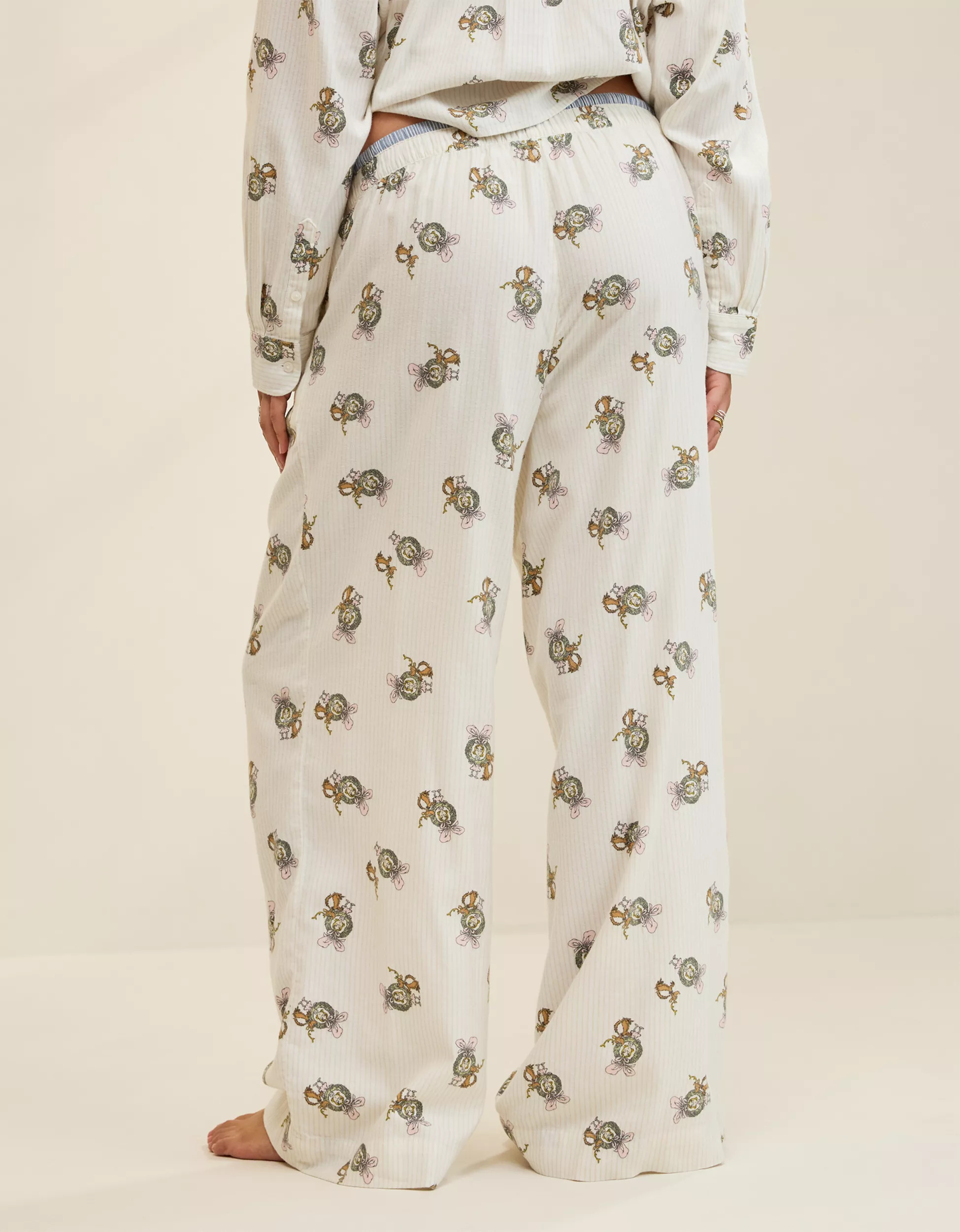 Aerie Flannel Trouser PJ | Aerie