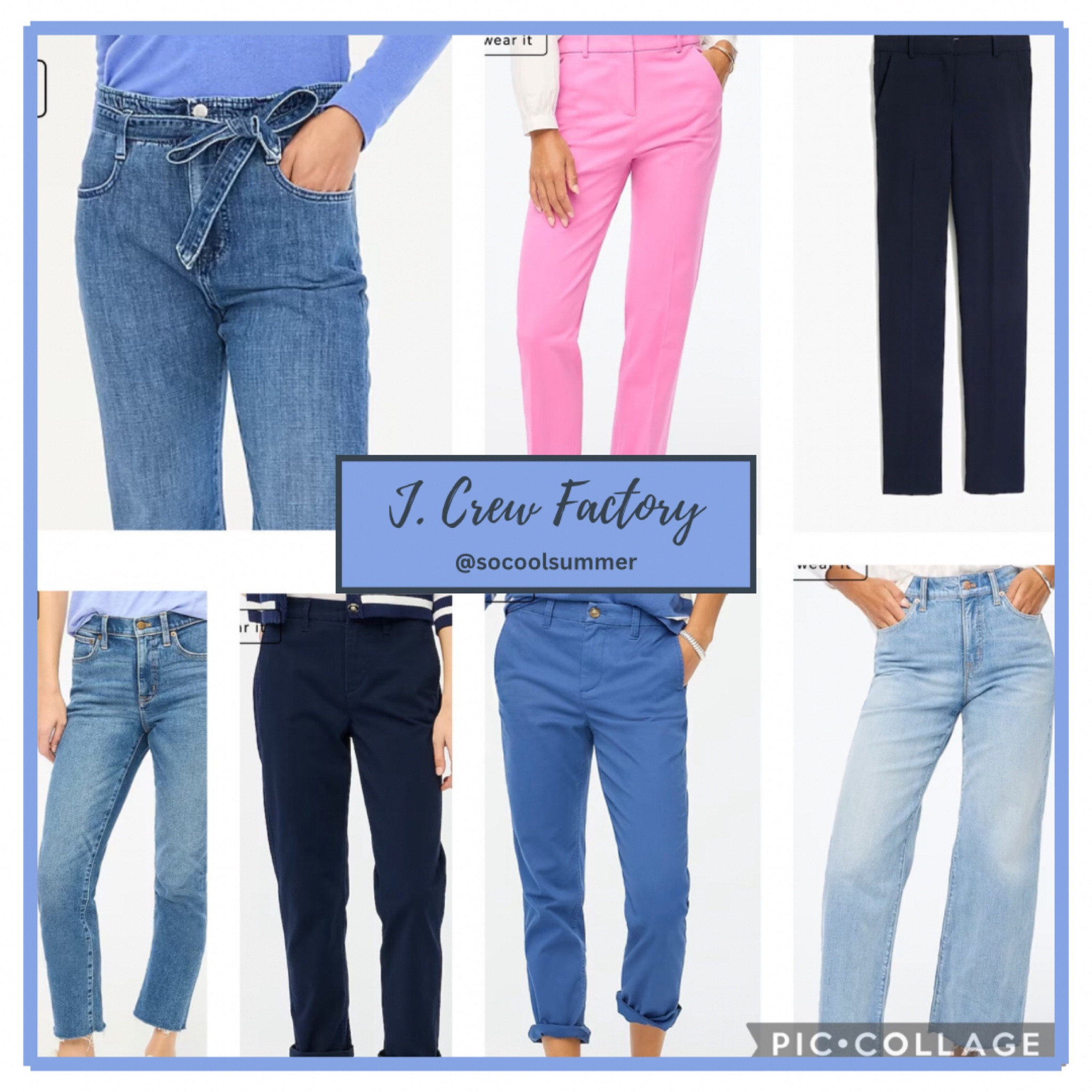 J. Crew Factory is loving summers, especially cool summers right now!  40% off everything this weekend!

#hocsummer #coolsummer #lightsummer #softsummer #pastelsummer #darksummer #brownsummer #sweetpeasummer #summerpalette #summerfinds


#LTKsalealert #LTKstyletip #LTKworkwear