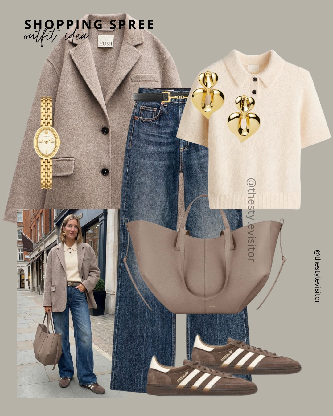 Comfort first, but make it chic 👖✨ Bag is by Polene Paris! A cosy knit, relaxed jeans and trainers create the ultimate shopping-day uniform — effortless, wearable and still pulled together. This is one of those outfits you can walk in all day and still feel good about 🤍

Like this post to save it to your favourite folder and come back later to shop.

Keywords: jeans outfit ideas, shopping outfit women, casual denim look, everyday jeans style, neutral fashion outfit, relaxed chic outfit, capsule wardrobe essentials, comfy chic outfit, classic jeans look, minimalist outfit women, timeless style women, denim and knit outfit, elevated basics look, casual weekend outfit, wardrobe staples women, neutral outfit inspiration, effortless fashion, modern casual style, chic off-duty outfit, everyday fashion inspo