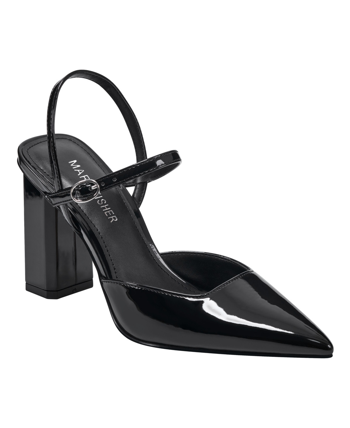 Marc Fisher Women's Doster Block Heel Pumps - Black | Macy's