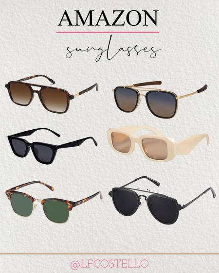 Amazon trendy women’s sunglasses!

#LTKFindsUnder50 #LTKSaleAlert #LTKStyleTip