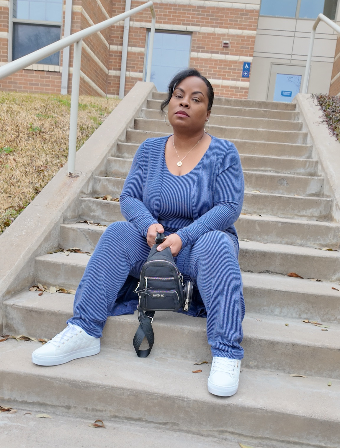 A gloomy day in Texas is the perfect backdrop to be barefaced and a little blue. This Luna 3pc ribbed set from Livd apparel is super comfortable! 

#LTKFindsUnder100 #LTKActive #LTKOver40