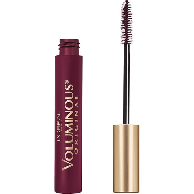 L'Oreal Paris Makeup Voluminous Original Volume Building Mascara, Deep Burgundy, 0.26 fl. Oz, 1 C... | Amazon (US)