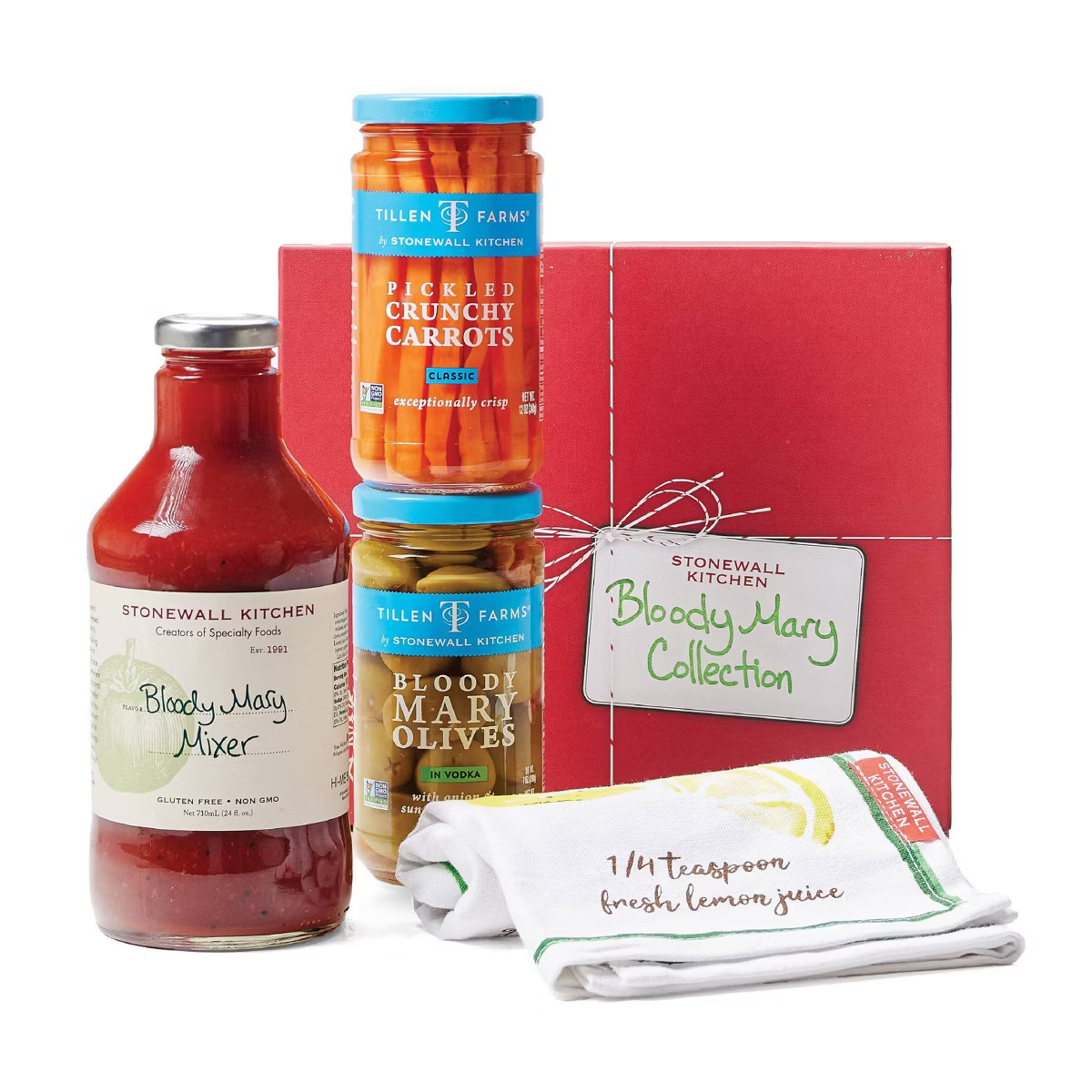 Stonewall Kitchen Holiday Bloody Mary Cocktail Gift Set - 5.9lbs/4pc | Target