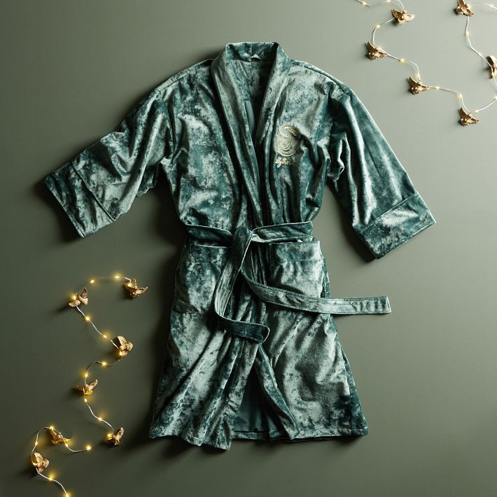 Harry Potter™ House Velvet Robe | Pottery Barn Teen