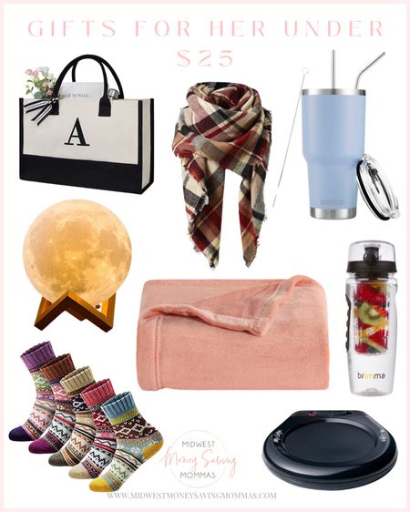 Gifts for Her Under $25 

Amazon finds | gift guides | scarf | tote bag | blanket | wool socks | tumbler | accessories | Christmas gifts 

#LTKSeasonal #LTKGiftGuide #LTKHoliday