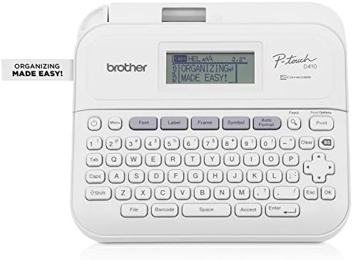 Brother P-Touch PT-D410 Home / Office Advanced Label Maker | Connect via USB to Create and Print ... | Amazon (US)