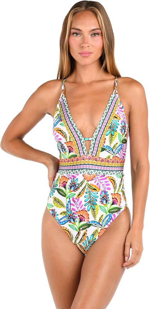 Sunshine 79 Women's Plunge Mio One Piece Swimsuit | Amazon (US)