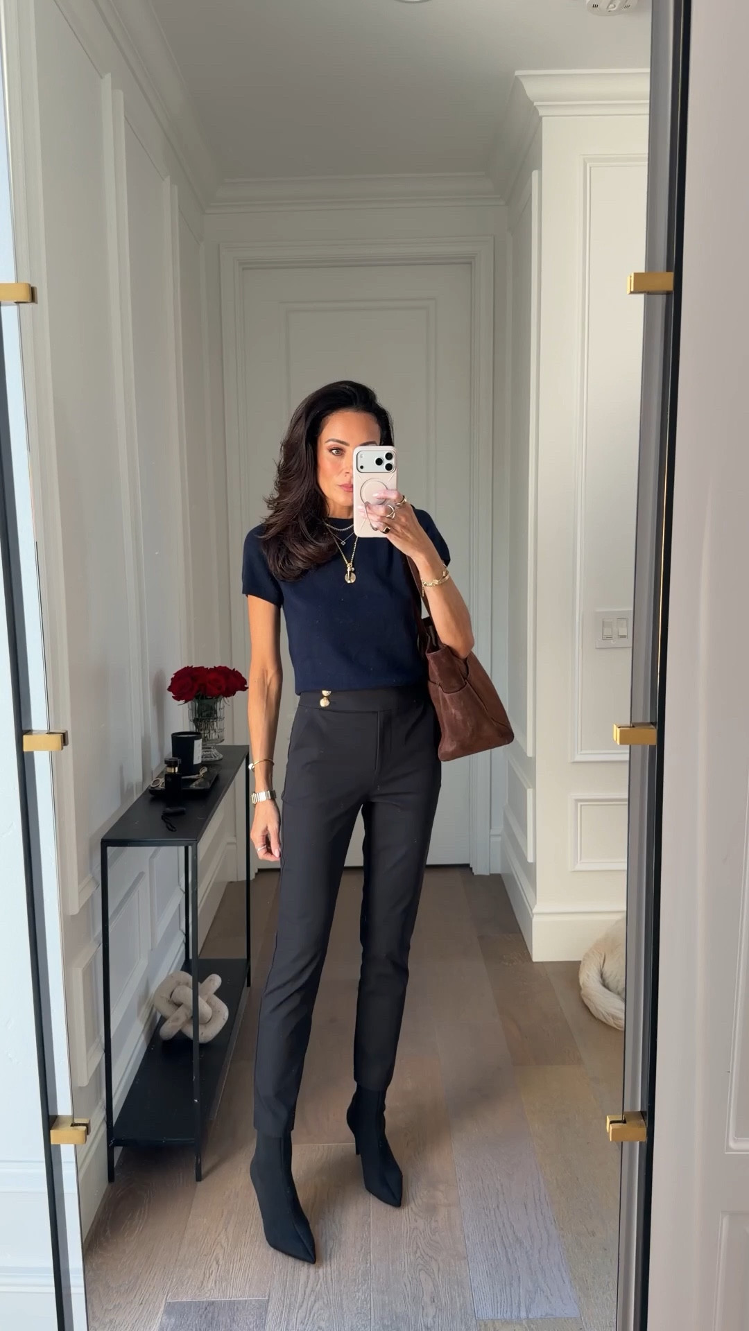 Elevated workwear that looks like luxury staples but both under $100 from @onequince #QuincePartner
Top XS
Pants 0
Skirt S
Boatneck sweater S

#LTKOver40 #LTKSeasonal