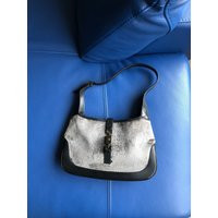 Authentic Gucci Small Jackie Bag in Black/Gray | Etsy (US)