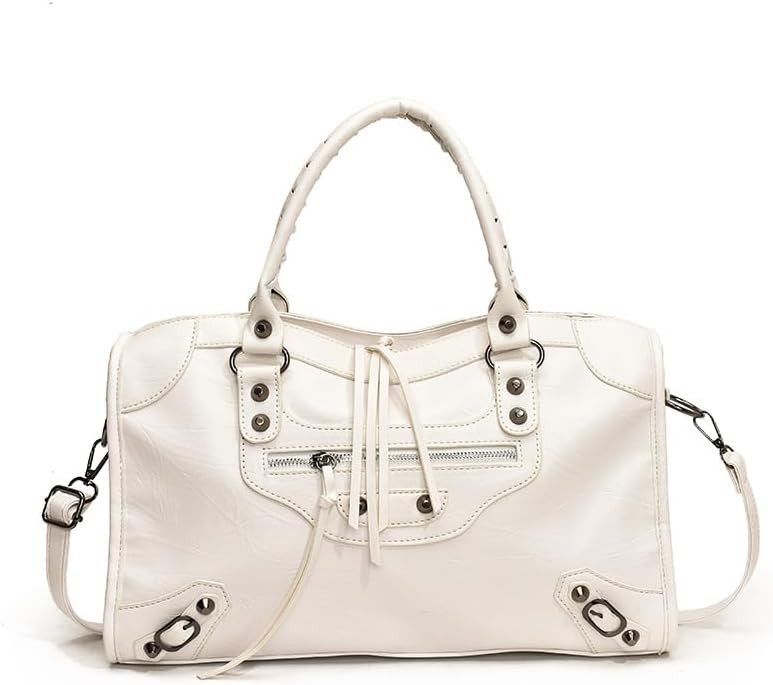 Purses for Women Small Hobo Shoulder Bags Leather Tote Bag with Zipper Y2k Purse Grunge Accessori... | Amazon (US)