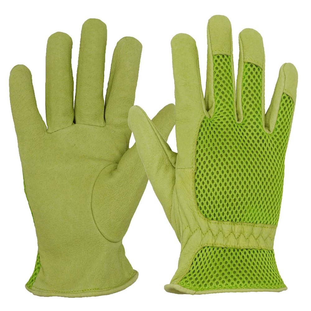 HANDLANDY Women Safety Work Gloves Utility Touch Screen Working Grip Glove for Yardwork Gardening... | Amazon (US)