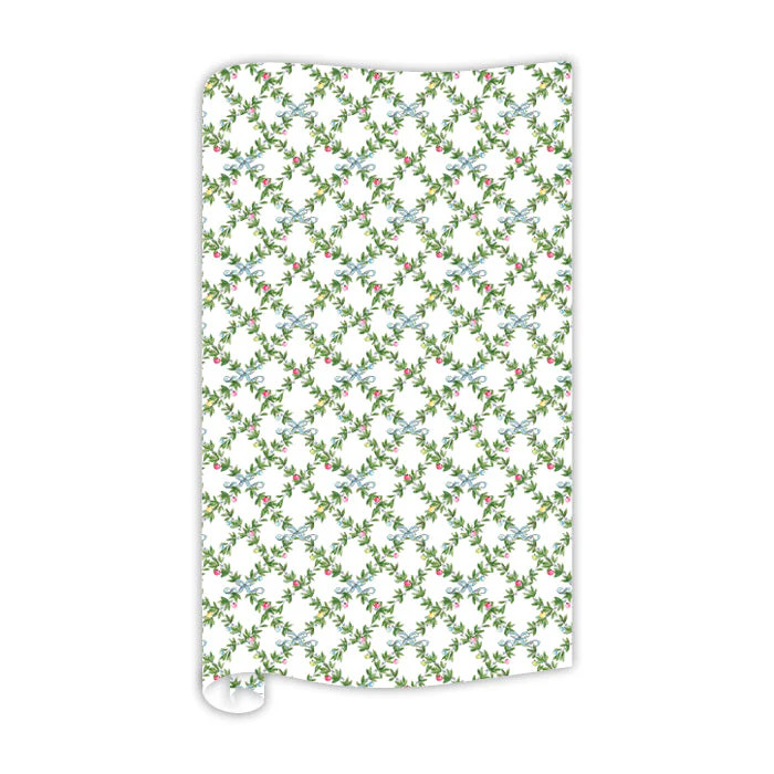 Winter Wonderland Trellis Gift Wrap | Rosanne Beck Collections