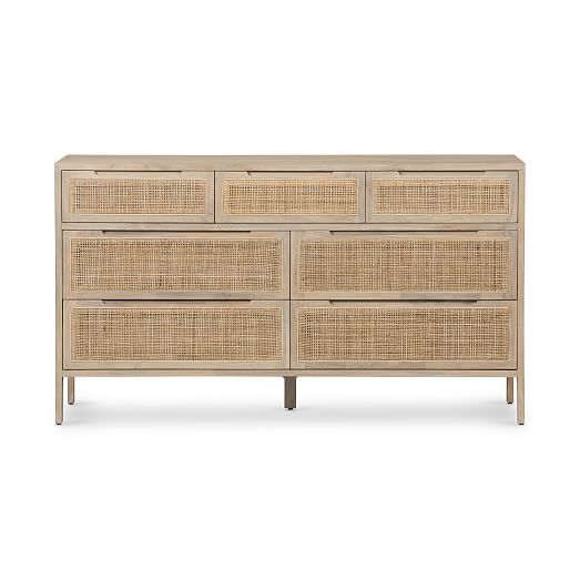 Yvette Woven 7-Drawer Dresser (60") | West Elm (US)