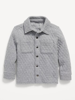 Quilted Jacquard-Knit Shacket for Toddler Boys | Old Navy (CA)