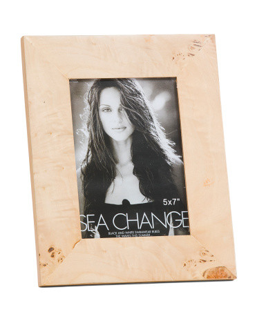 5x7in Burl Wood Photo Frame | TJ Maxx