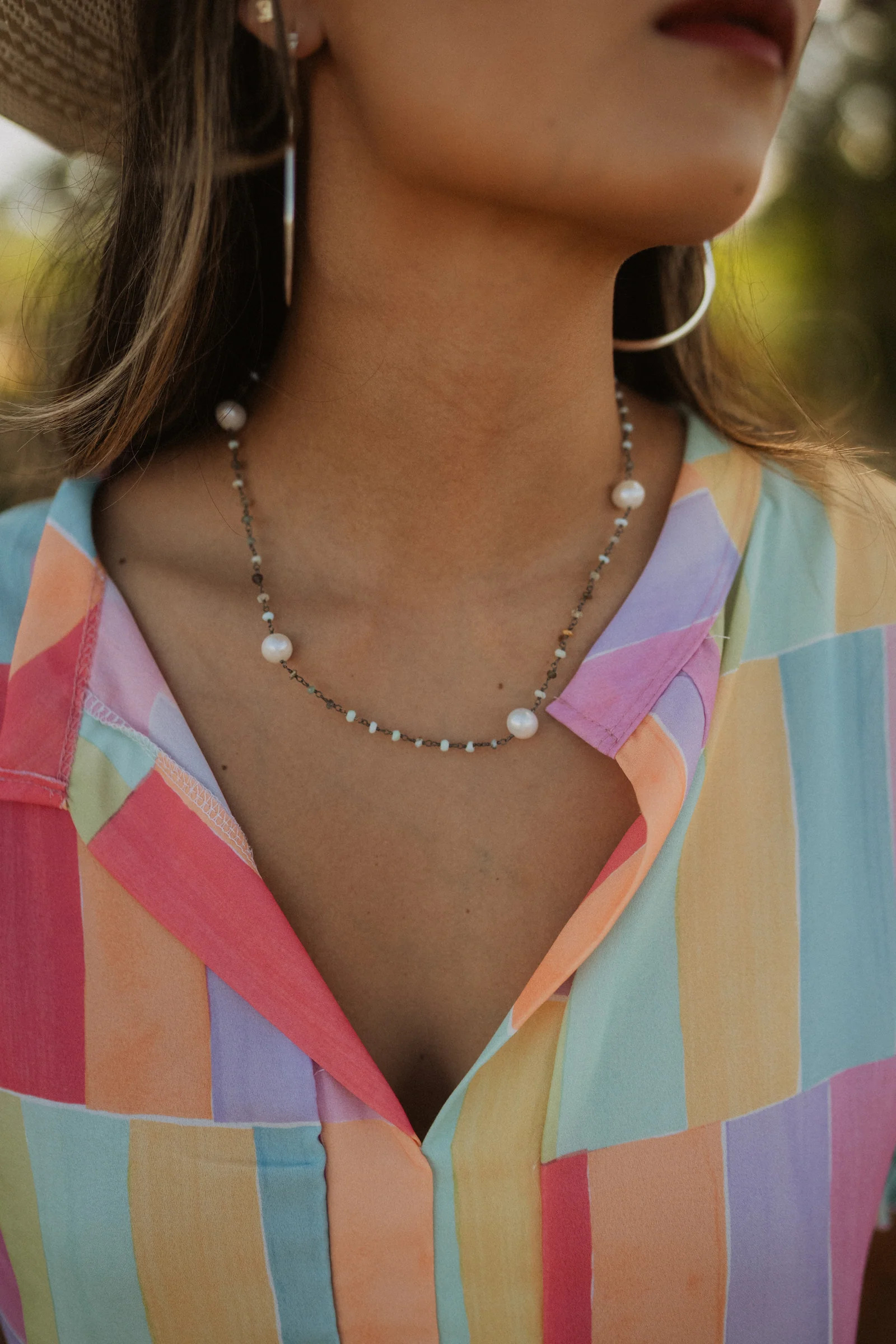 Atlas Necklace | Goldie Lew Jewelry