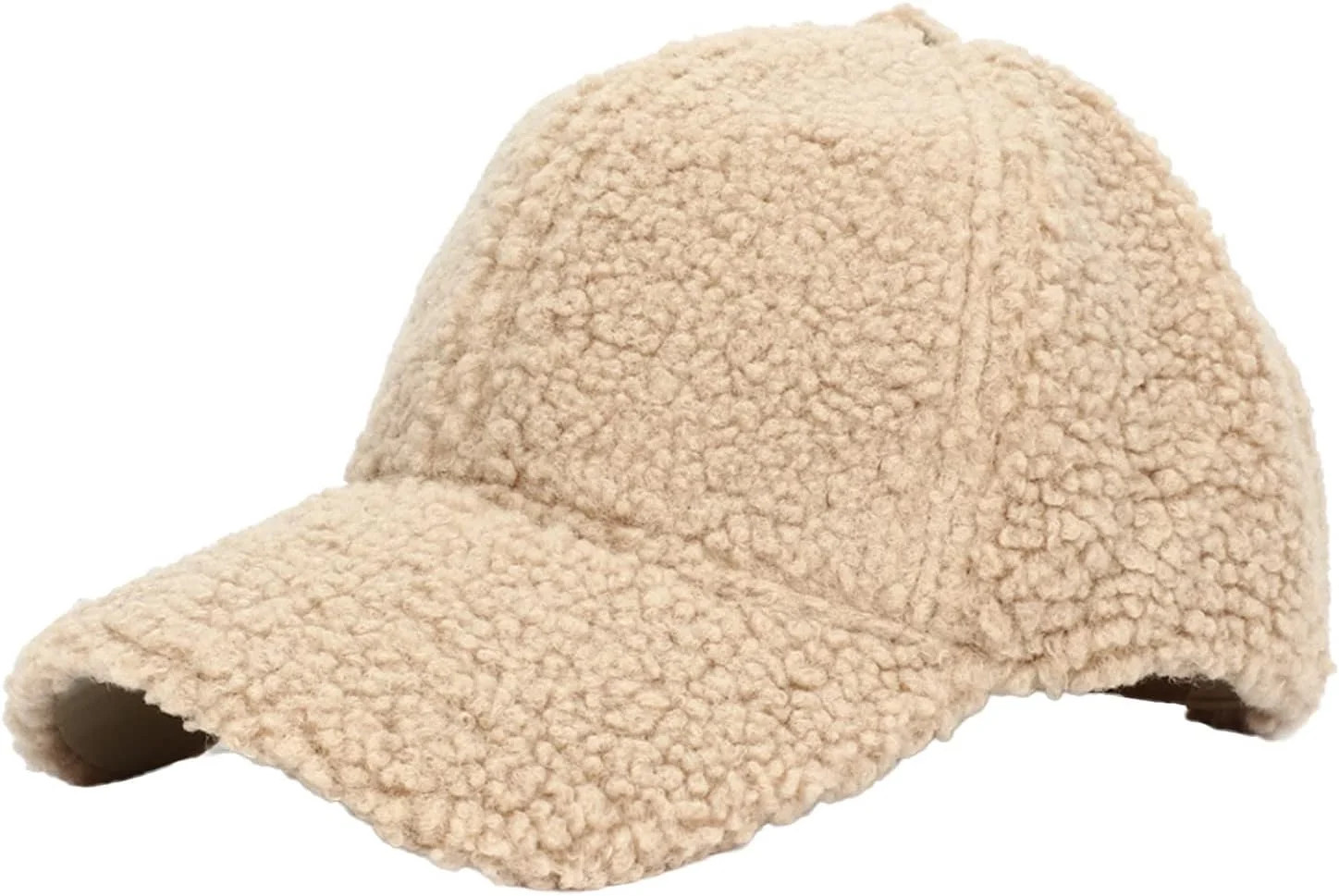YooGuoGuo Fuzzy Sherpa Baseball Caps for Women Teddy Fleece Hip Hop Ball Caps Solid Color Warm Wi... | Walmart (US)