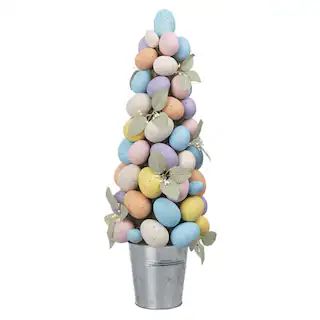 22" Pastel Easter Egg Arrangement in Pail by Ashland® | Easter Floral & Containers | Michaels | Michaels Stores