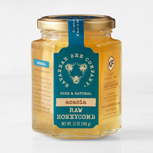 Savannah Bee Company Raw Honeycomb in Hex Jar, Set of 2 | Williams-Sonoma