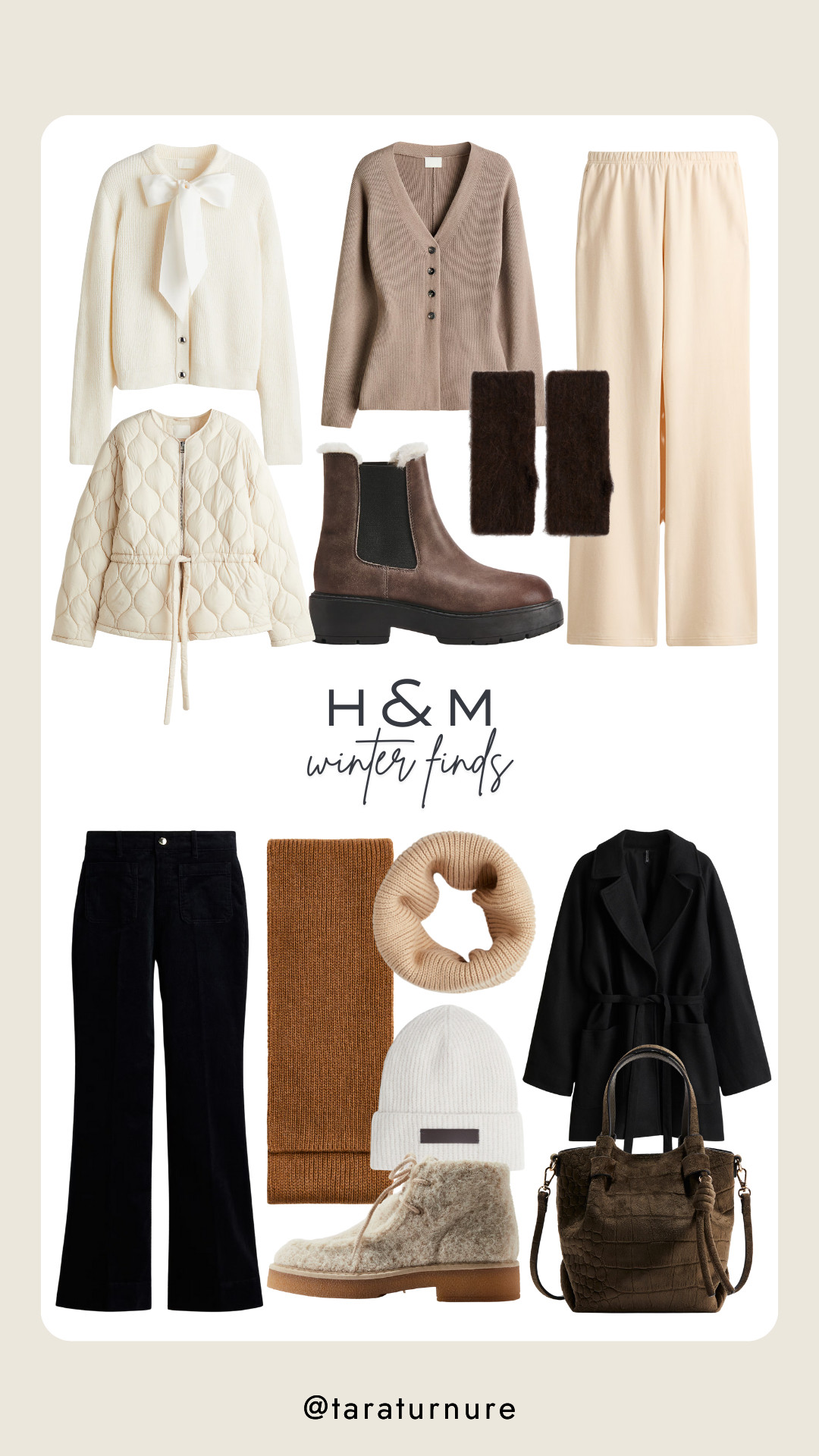 Soft knits, cozy layers, and elevated cold-weather staples—H&M winter finds worth bookmarking. 

#HMWinterFinds #WinterEssentials #CozyLayers #NeutralStyle #ColdWeatherStyle #WinterOutfits #EverydayChic #MinimalStyle #WinterFashion
 

 #LTKootd #LTKSeasonal #LTKTravel