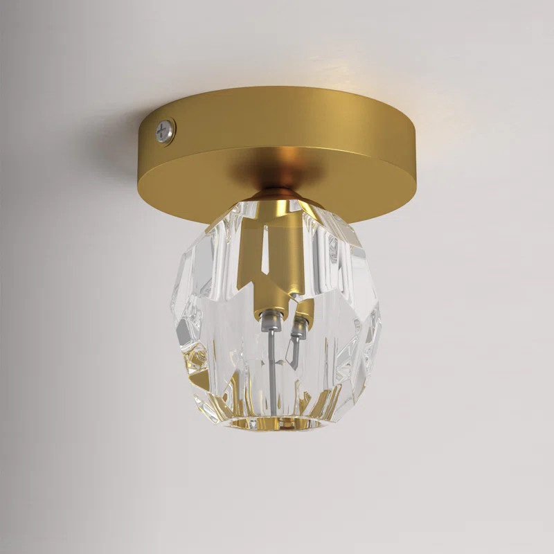 Finian Crystal Flush Mount | Wayfair North America