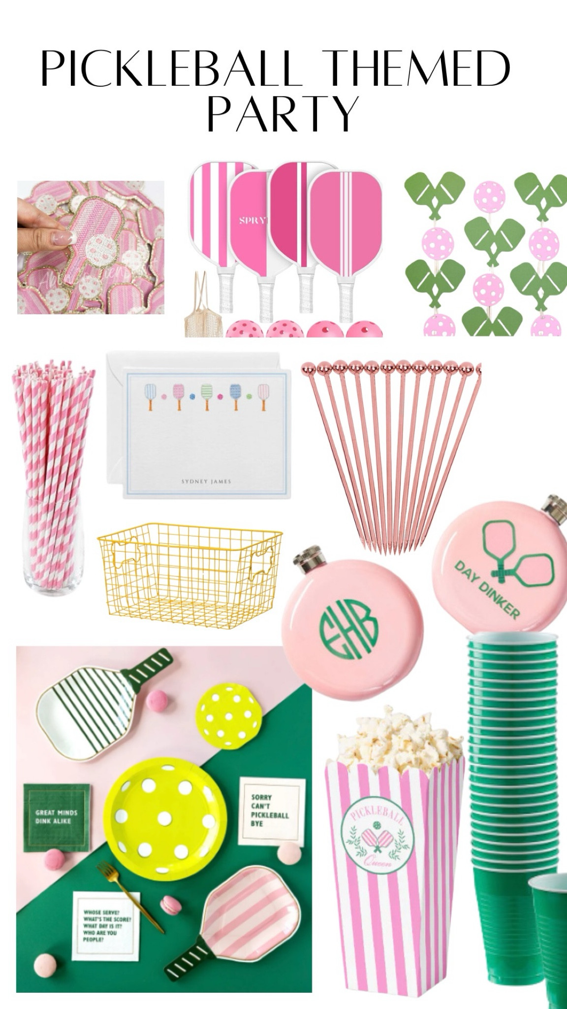 Pickle ball themed party this summer ~ cute bridal party or bridesmaid proposal idea! 💕

#LTKWedding #LTKSeasonal #LTKActive