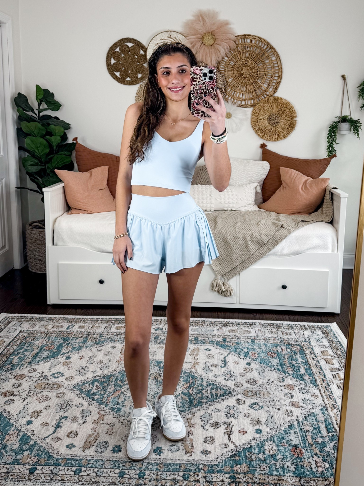 Aerie sports tank and skort 
Size xs 

#LTKFamily #LTKStyleTip #LTKSpringSale