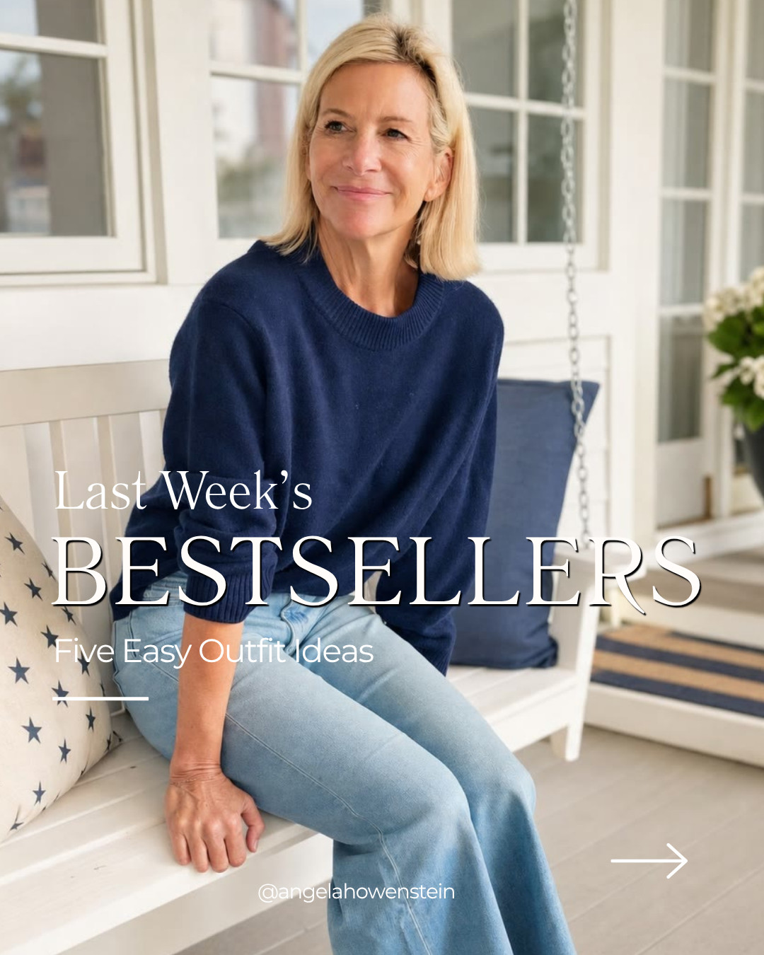 Last week’s bestsellers are back, this time styled into easy, wearable outfits you’ll reach for all season. From polished white denim to everyday jeans and effortless work pants, these are the pieces you’re loving most. 🤍

👩‍💻 LTK PRO TIPS
❤️ Heart = Support my posts ;-)
🔖 Save = Get sale & restock alerts for the things you love!
📋 Lists = Keep favorites organized (List ideas: Christmas, Birthdays, and Vacations!)
📲 Share = Send lists and products to a friend (or your daughters like me).
💬 Comment = Ask me anything, and I’ll answer. ;-) 

 #LTKootd #LTKOver40 #LTKSaleAlert