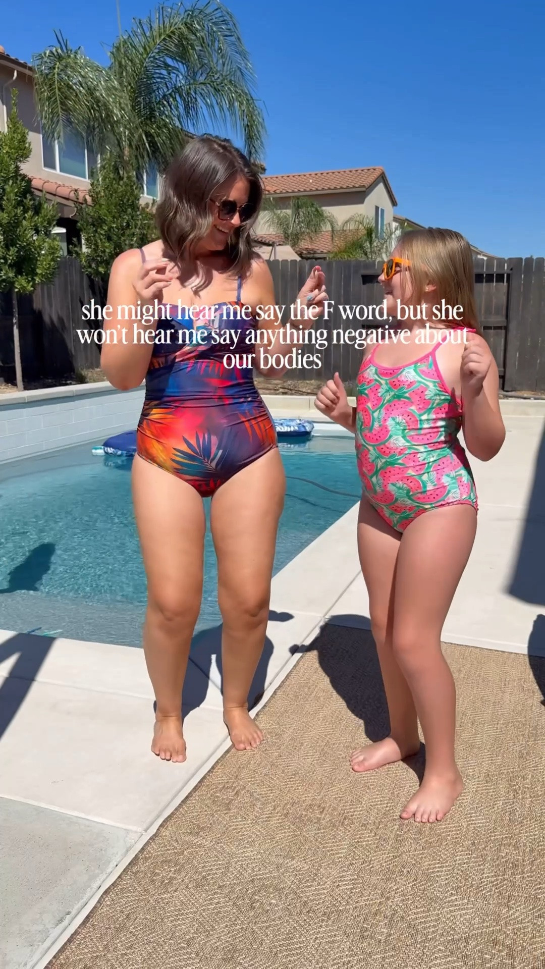 My swimsuit, large
Violets swimsuit - true to size!
Also linked our sunglasses 😎 

Size 12, preteen style, tween fashion, midsize, mom style, summer clothes, pool day, vacation outfit

#LTKMidsize #LTKSwim #LTKKids