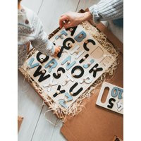 Sorter Alphabet Puzzle | Etsy (US)