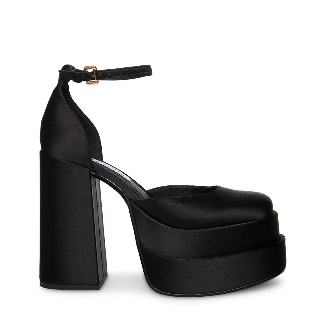 CHARLIZE BLACK SATIN - SM REBOOTED | Steve Madden (US)