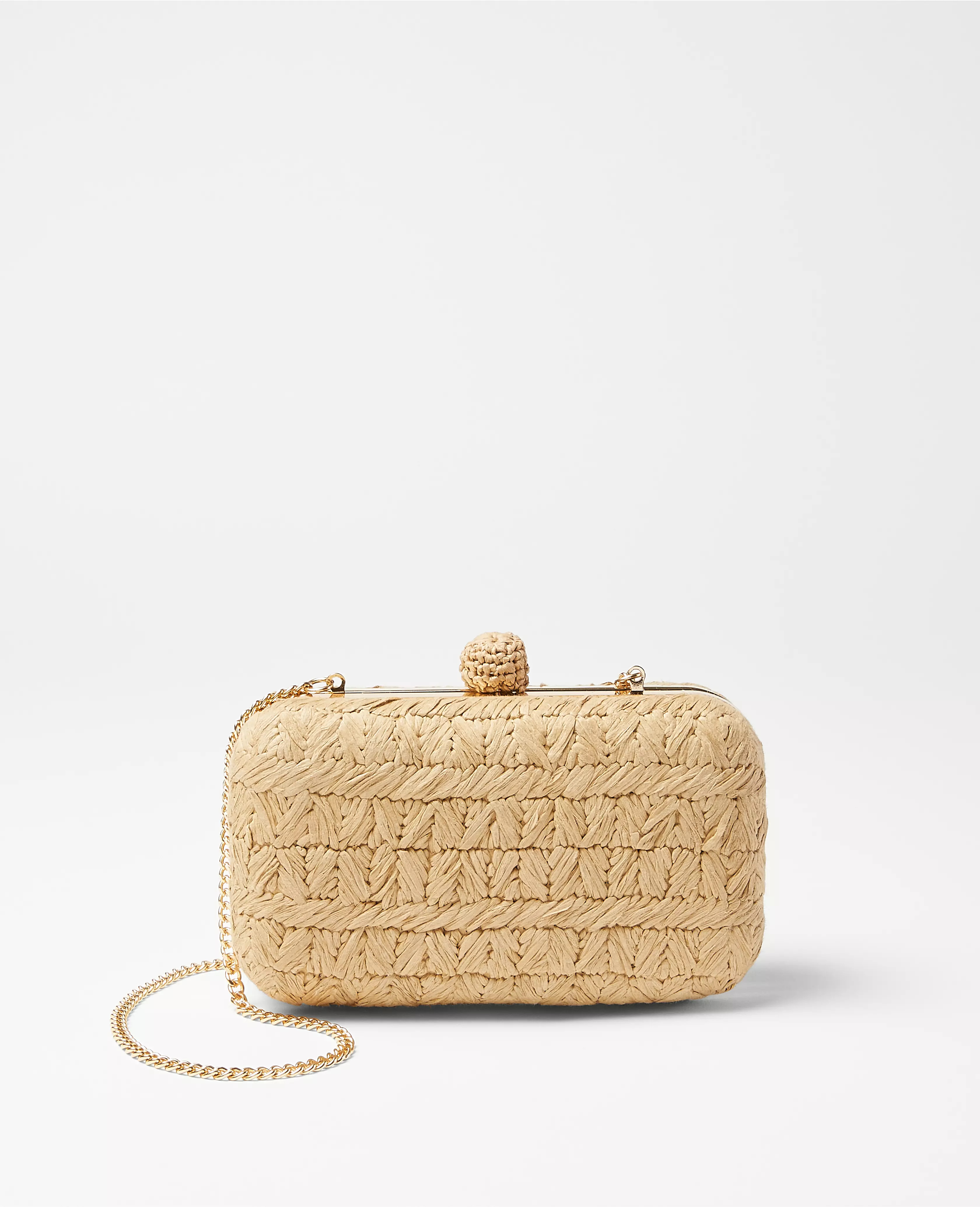 Raffia Clutch | Ann Taylor (US)